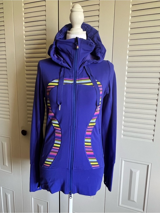 lululemon athletica Jackets & Blazers - Lululemon Women’s Stride Hoodie Jacket - Purple - Size 4 - Like New